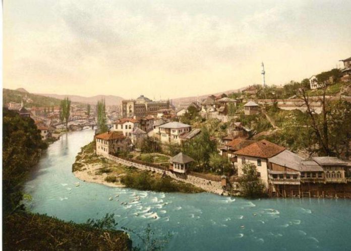 Bosnien.-Sarajevo-Bendbasi.1901