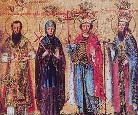 Преподобна Ангелина и свети Јован деспот