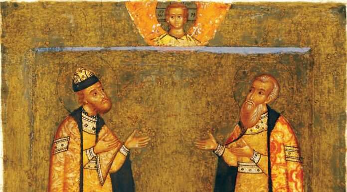 Свети Михаил кнез и Теодор бољарин